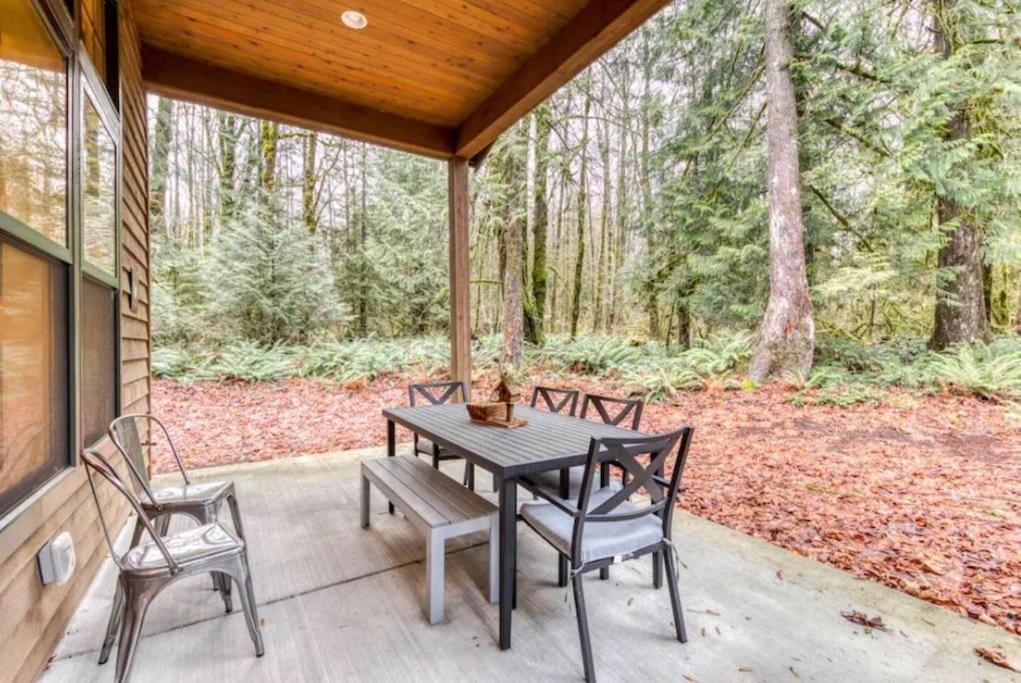 Modern Retreat In Mt Hood Oregon Resort Welches Zewnętrze zdjęcie