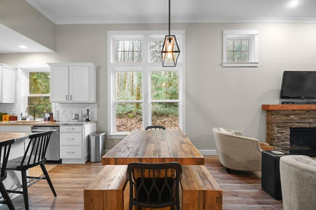 Modern Retreat In Mt Hood Oregon Resort Welches Zewnętrze zdjęcie
